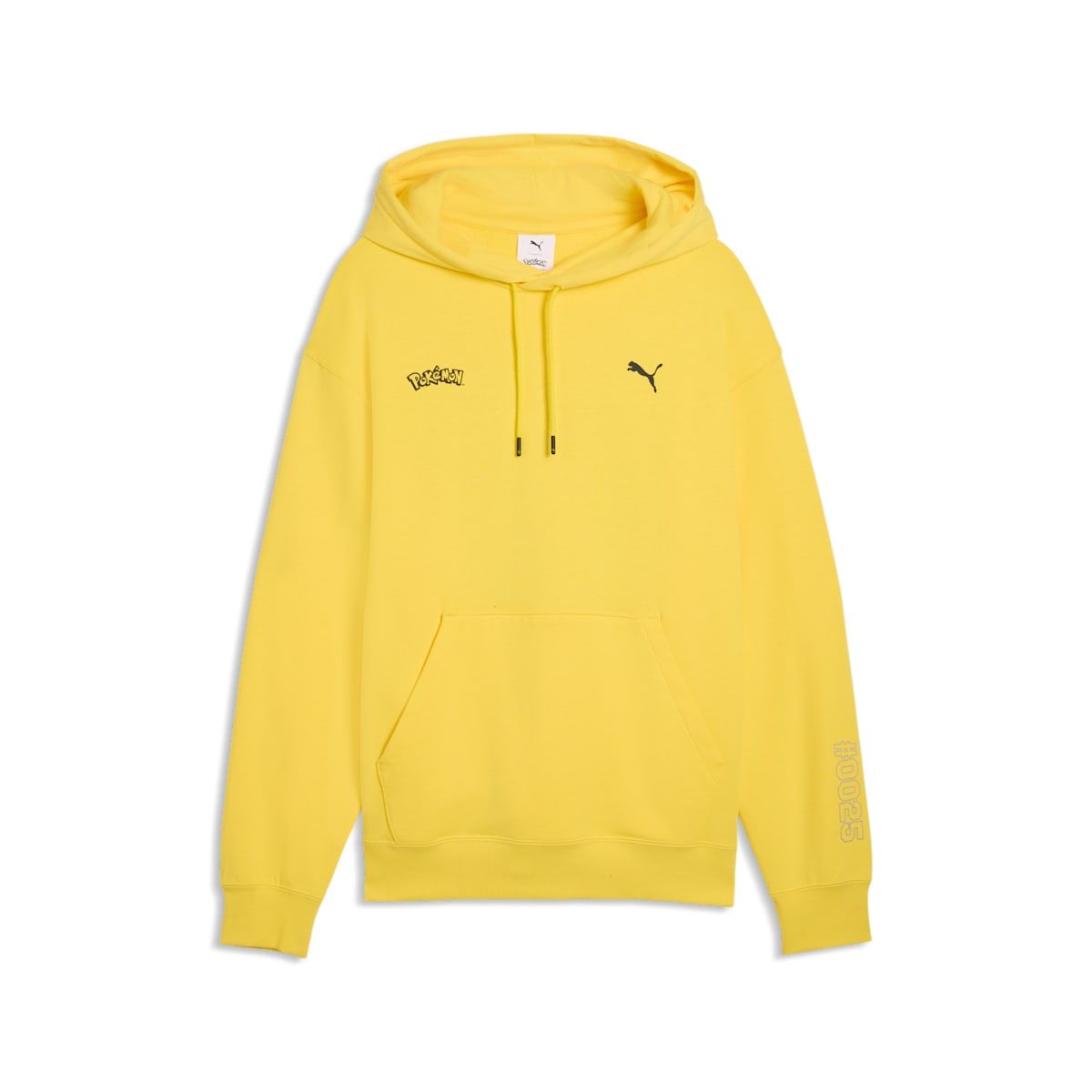 PUMA X Pokemon Relaxed Graphic Hoodie 'Energizing Yellow' 634915-80