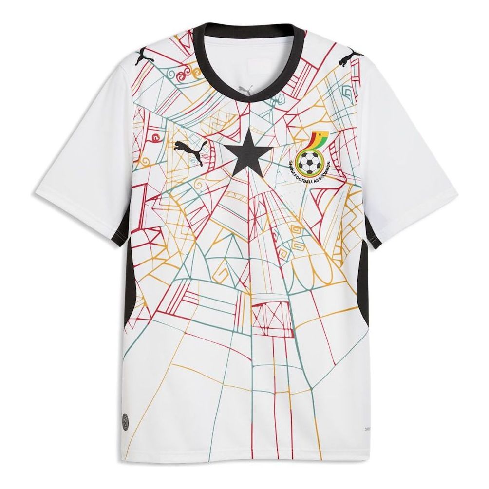 PUMA Ghana 2026 Home Jersey 'PUMA White PUMA Black' 783419-01