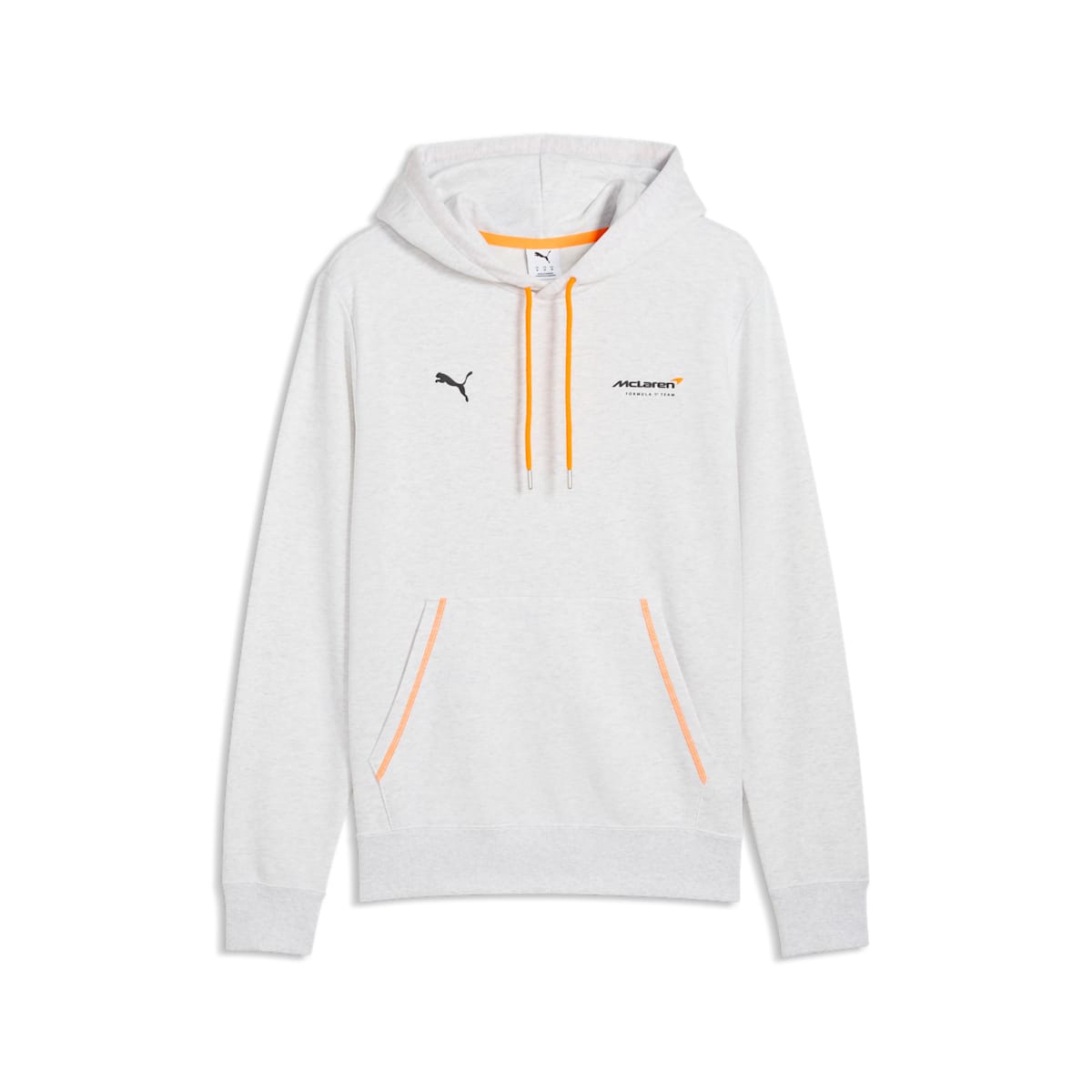 PUMA x McLAREN RACING Graphic Hoodie 'White Glow Heather' 637514-04