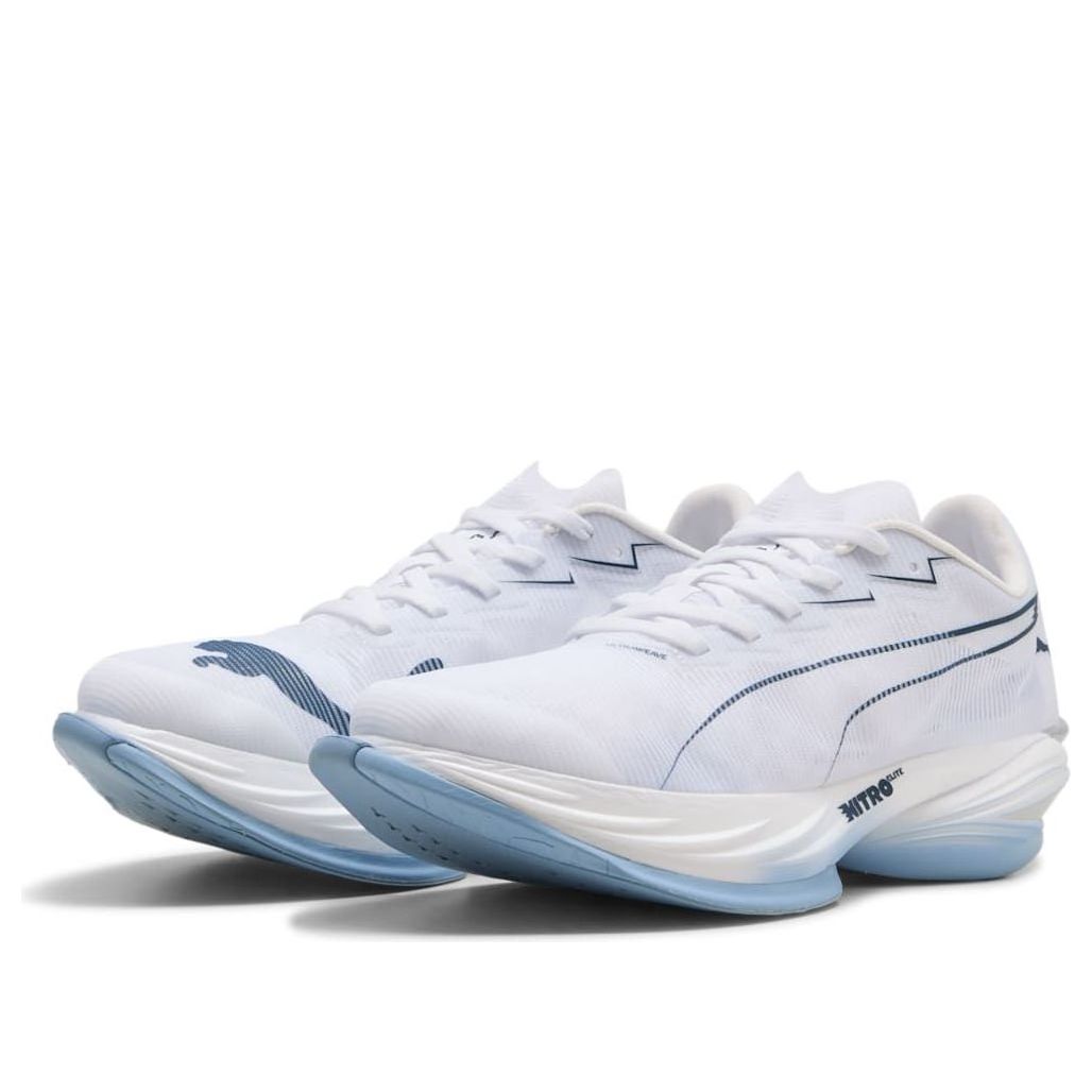 (WMNS) PUMA Fast-R Nitro Elite 3 'White Chambray Blue' 312061-11