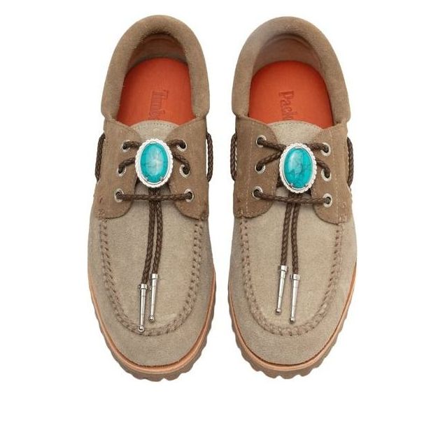 Timberland x Packer 3-Eye Lug Handsewn Boat 'Santa Fe' TB0A6G83-EW1