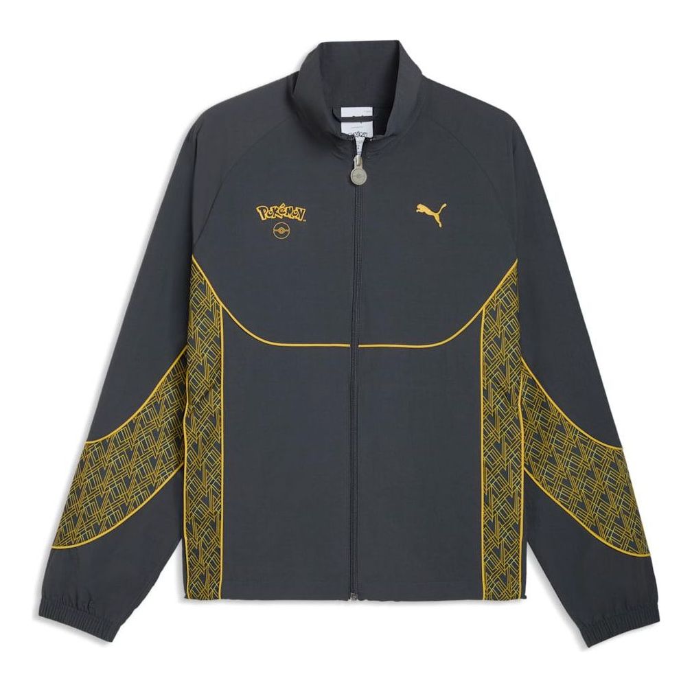 PUMA X Pokemon PUMATECH-X Relaxed Track Jacket 'Strong Gray' 634916-76
