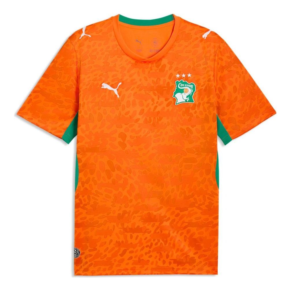 PUMA Côte d'Ivoire 2026 Home Jersey 'Rickie Orange Sport Green' 783182-01