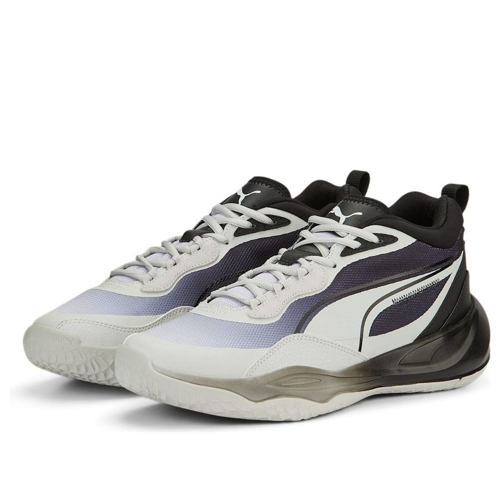 PUMA Playmaker Fade Basketball Shoes 'White Black' 389328-02