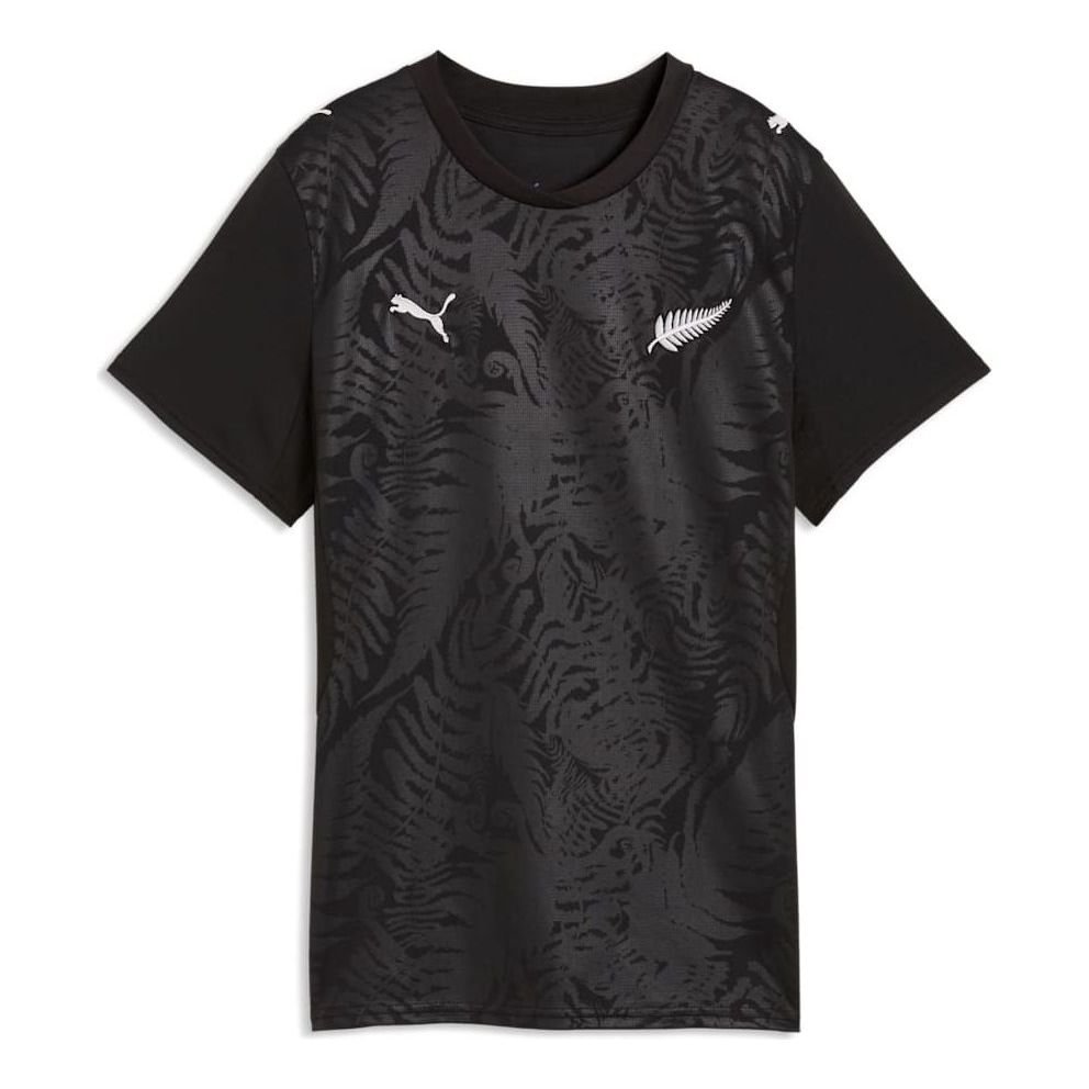 (WMNS) PUMA New Zealand 2026 Home Jersey 'PUMA Black PUMA Silver' 783263-01