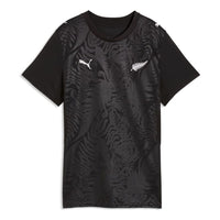 (WMNS) PUMA New Zealand 2026 Home Jersey 'PUMA Black PUMA Silver' 783263-01