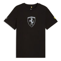 PUMA x Scuderia Ferrari Tonal Shield T-Shirt 'PUMA Black' 635311-01