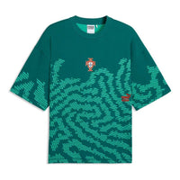 PUMA x PORTUGAL x SALEHE BEMBURY KING Oversized T-Shirt 'Emerald Ice' 635102-41