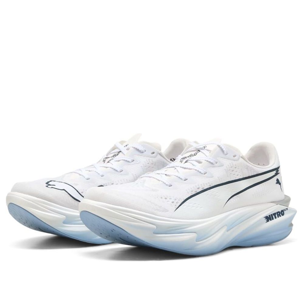 (WMNS) PUMA Deviate Nitro Elite 4 'White Persian Blue' 312128-09