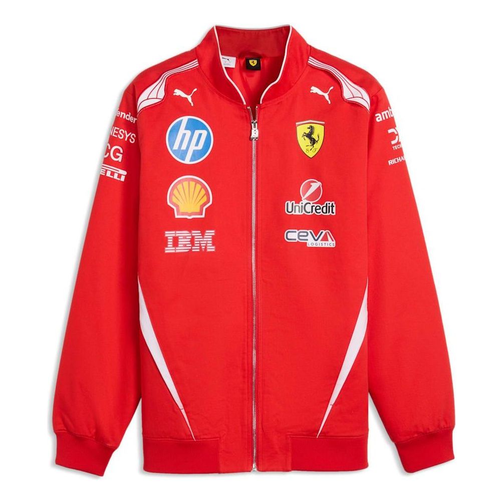 PUMA Scuderia Ferrari Replica Driver's Bomber Jacket 'PUMA Red' 713817-01