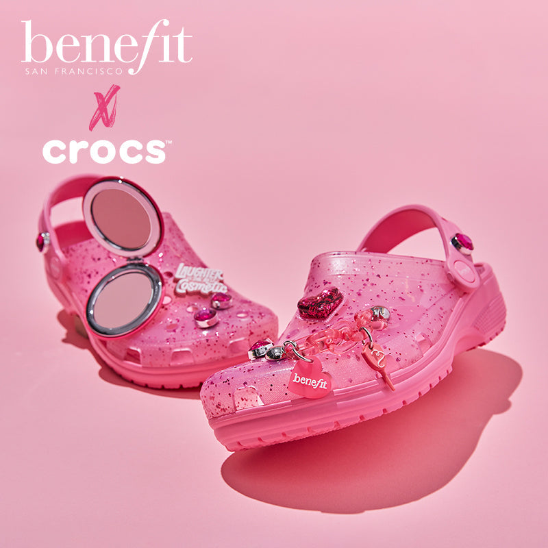Crocs x Benefit Classic Clog 'Pink' 207550-669