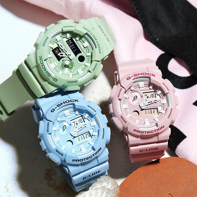CASIO G-Shock Analog-Digital 'Light Blue' GAX-100CSA-2A