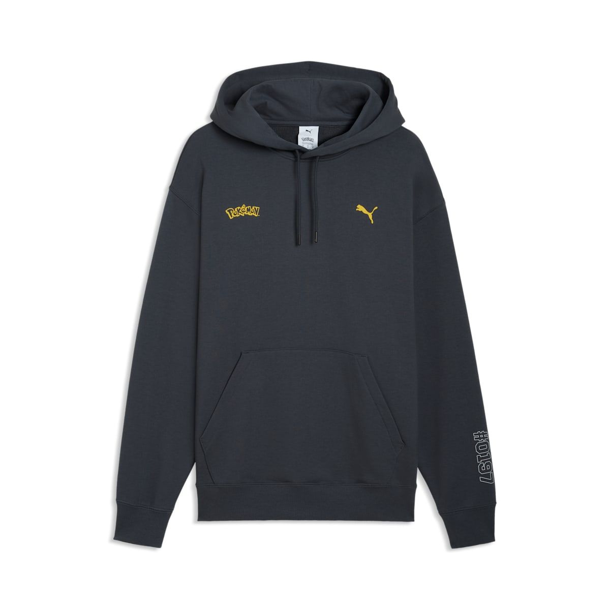 PUMA X Pokemon Relaxed Hoodie 'Strong Gray' 634915-76