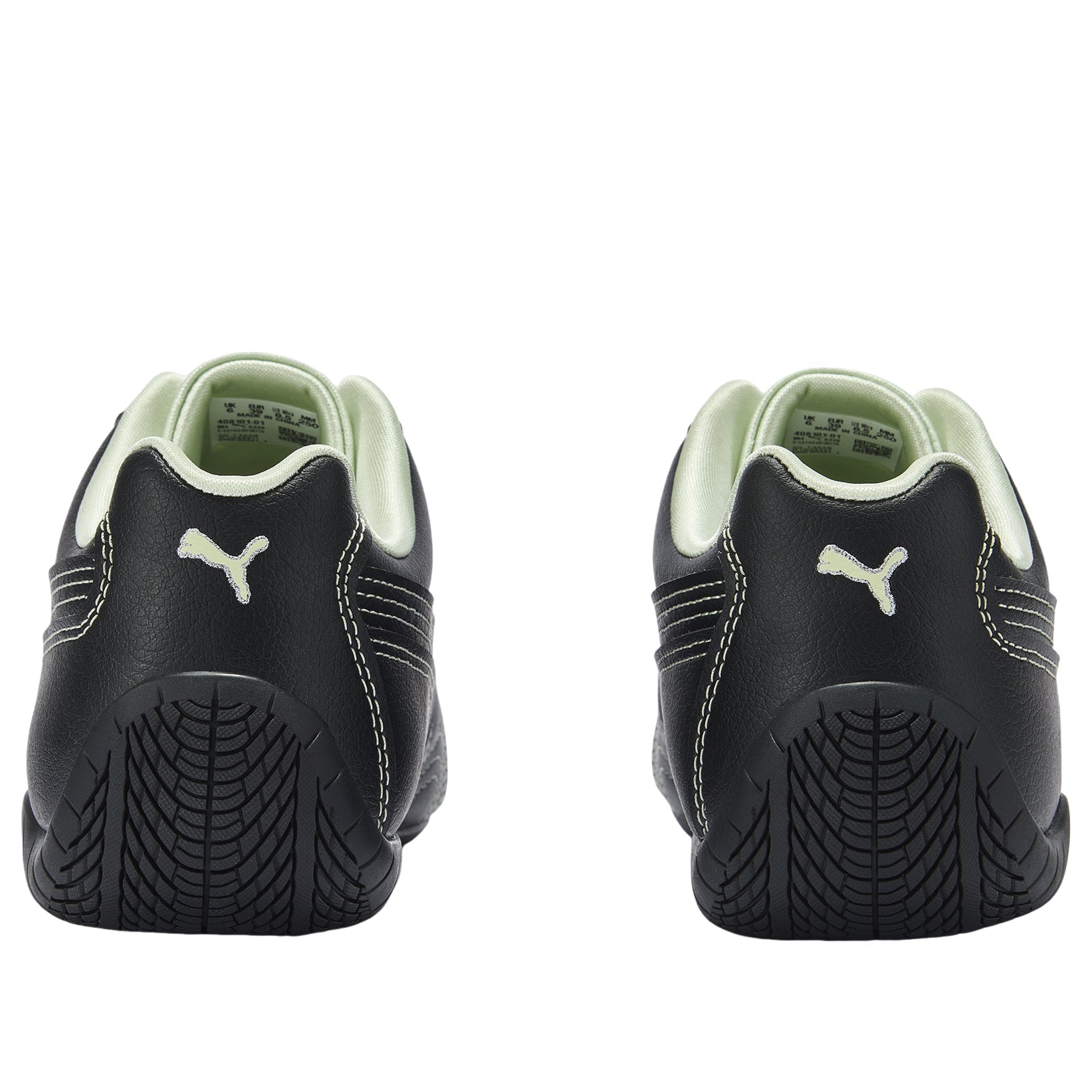 (WMNS) PUMA x Powerpuff Girls Speedcat 'Black Silver Green Illusion' 408101-01