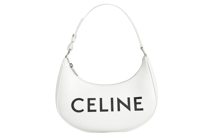 CELINE AVA Smooth Cow Leather Shoulder Bag Handbag Women's Candy Color