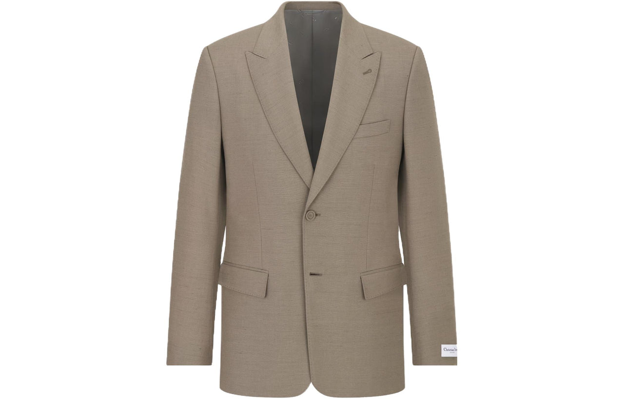 DIOR Single Breasted Long Sleeved Jacket