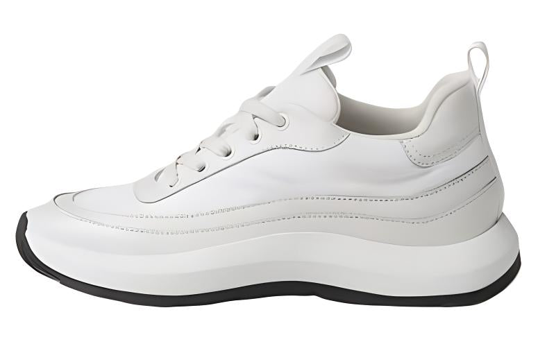 HERMES Gramme Low Top Casual Shoes Women's White
