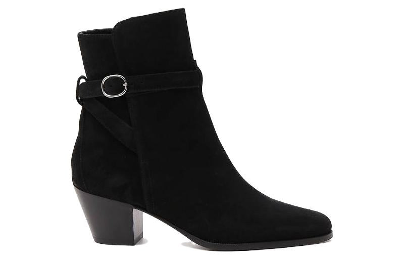 CELINE Ankle Boots Women's Black