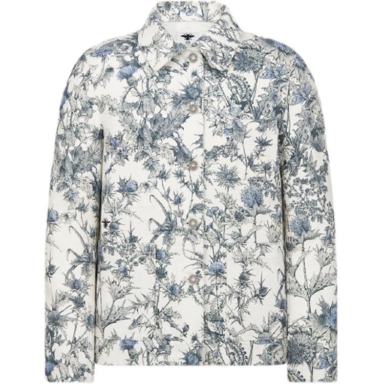 DIOR Denim Jacket Women's White