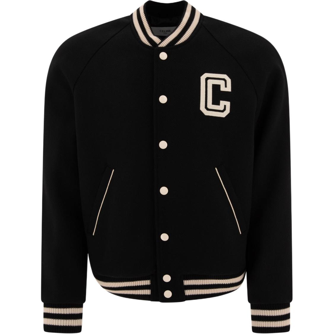 CELINE Teddy Jacket In Textured Wool