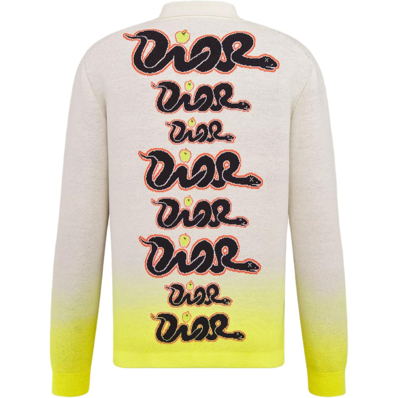 DIOR X Kaws Long Sleeved Polo Shirt