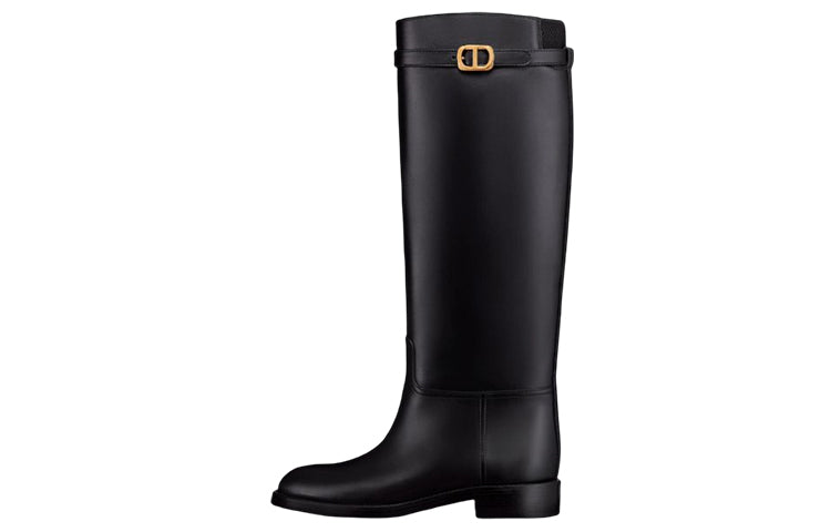 DIOR Empreinte Knee high Boots Women's Black