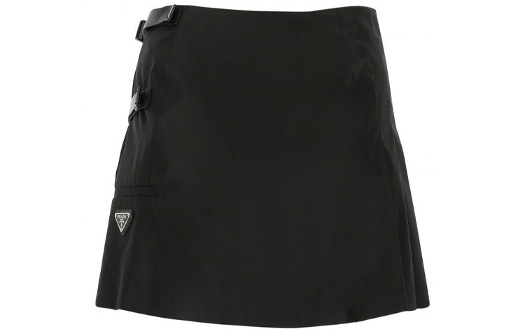 PRADA Casual Short Skirts Women's Black