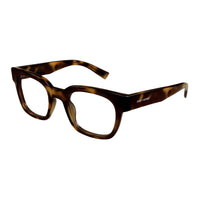 SAINT LAURENT Recycled Acetate Recycled Acetate Oval Eyeglass Frames Unisex Havana