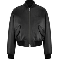 DIOR SS25 Leather Jacket Men's Black