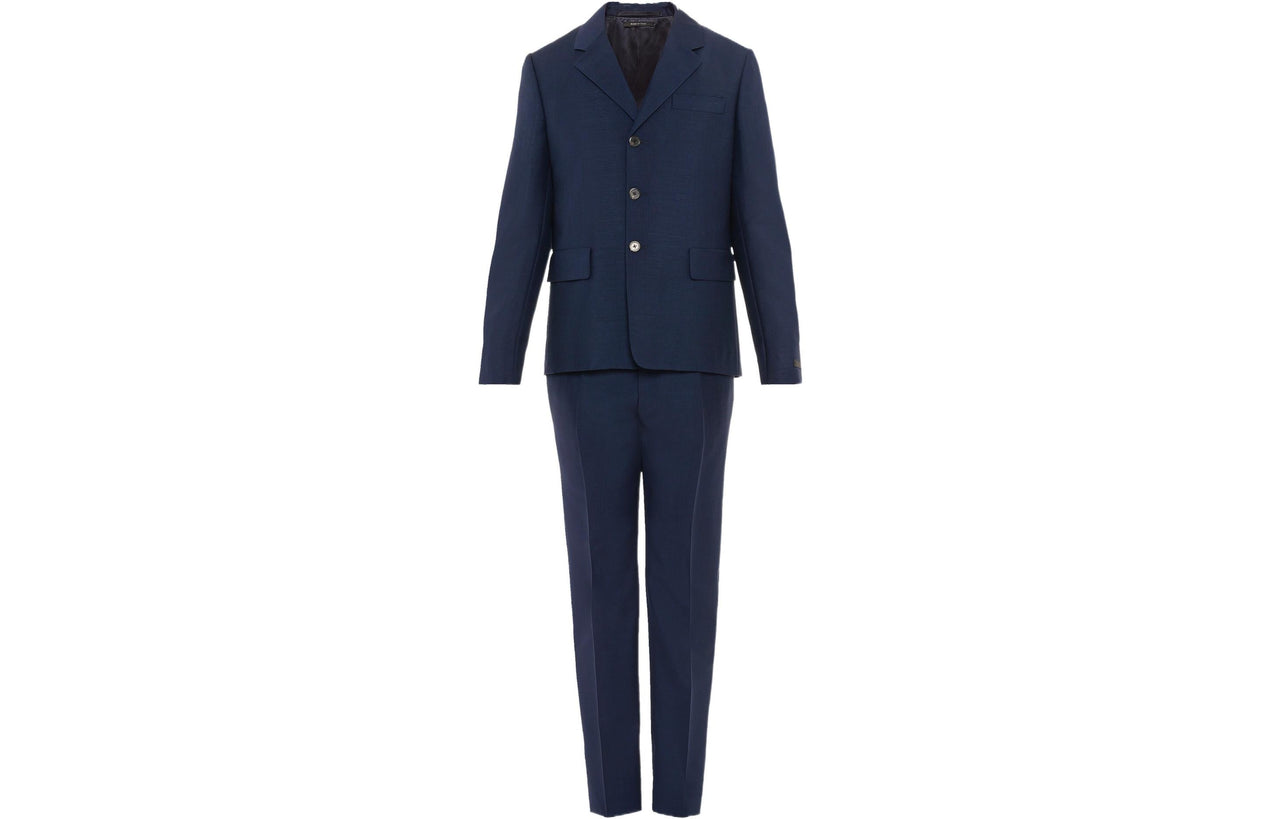 PRADA Business Suits Men's Dark Blue
