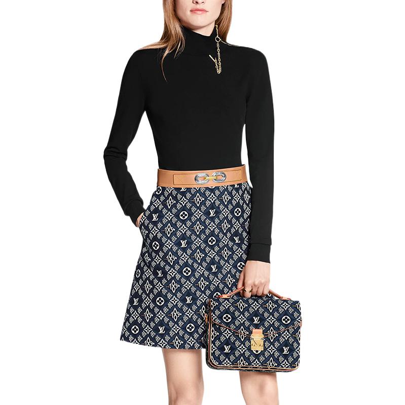 LOUIS VUITTON Shoulder Detail Turtleneck Sweater
