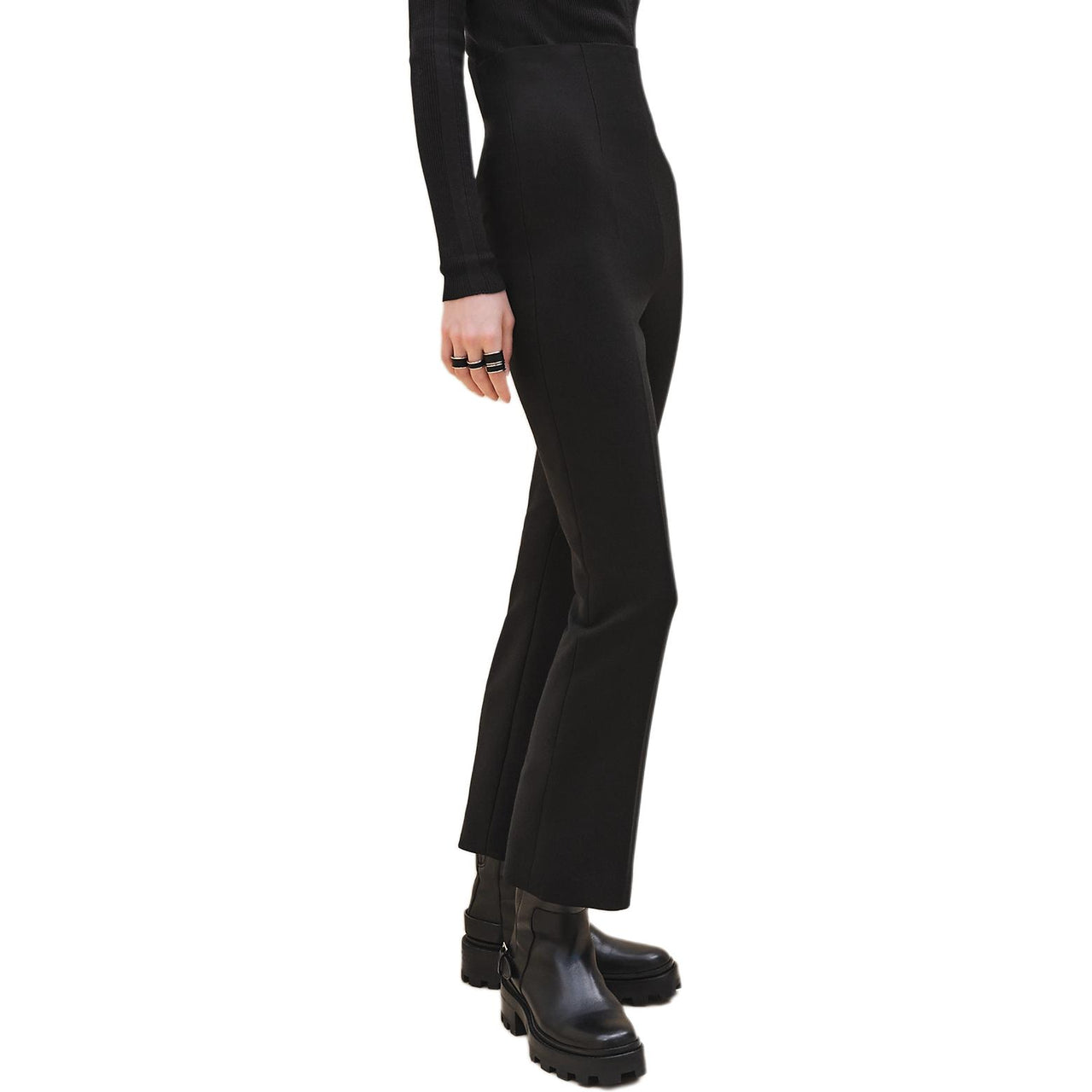 HERMES FW24 Casual Pants Women's Black