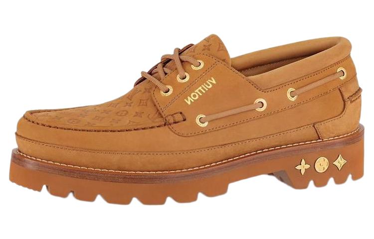LOUIS VUITTON Lv Ranger Boat Shoes 'Brown' Women's
