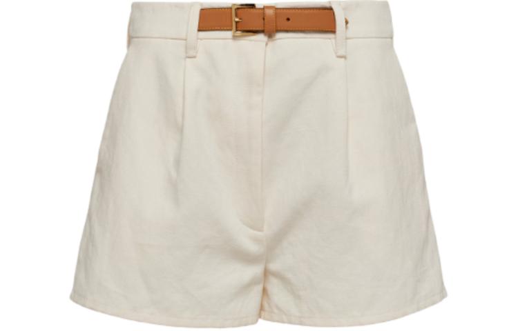 PRADA Belted Pleated Shorts
