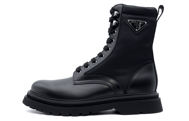 PRADA Martin Boots Men Black