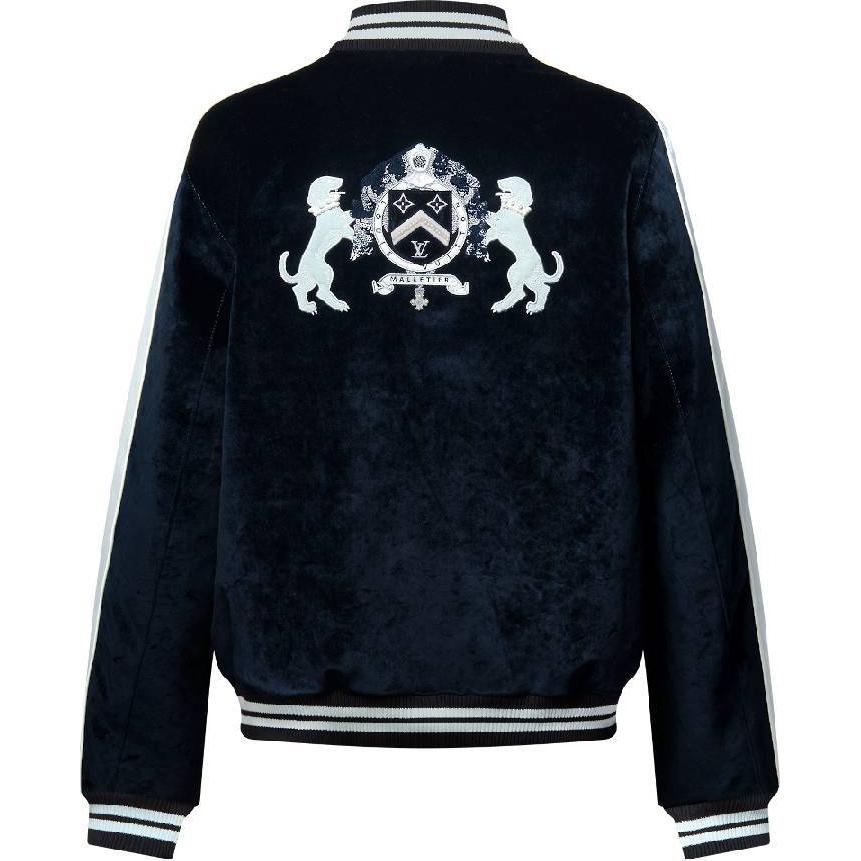 LOUIS VUITTON Denim VeLOUIS VUITTONet Souvenir Jacket