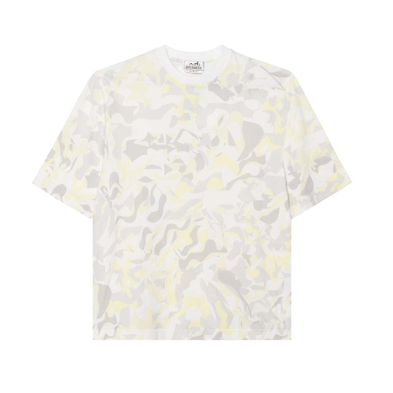 HERMES T-Shirts Men Light Gray