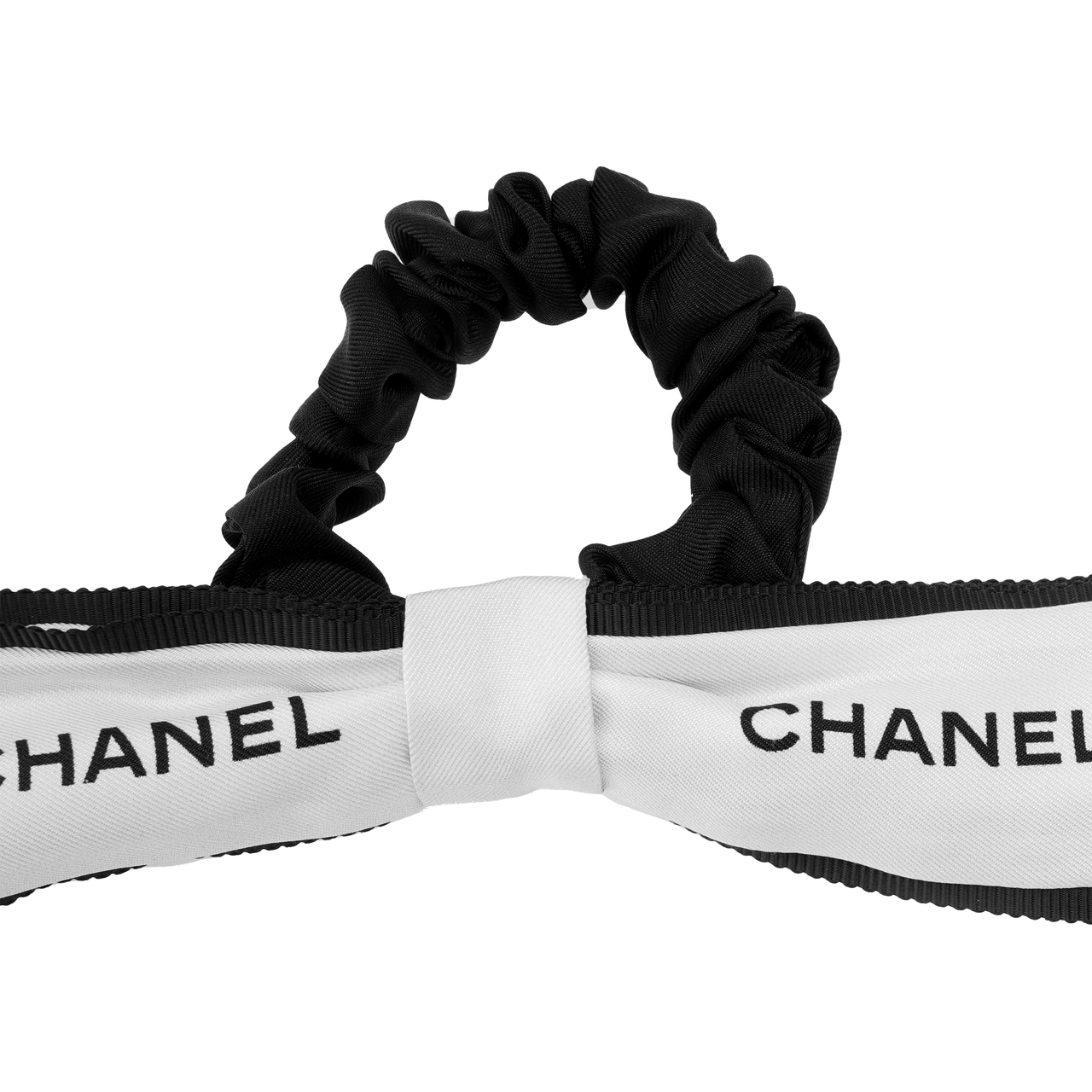 CHANEL Silk Twill Hair Accessory
