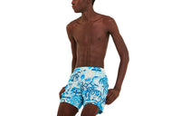 HERMES SS21 Casual Shorts Men's Mediterranean Blue