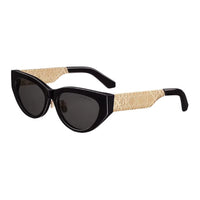DIOR Acetate Metal Butterfly Sunglasses Women's Black
