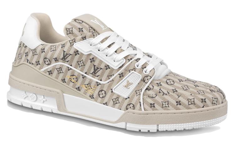 LOUIS VUITTON Lv Trainer Sneakers 'Beige Monogram'