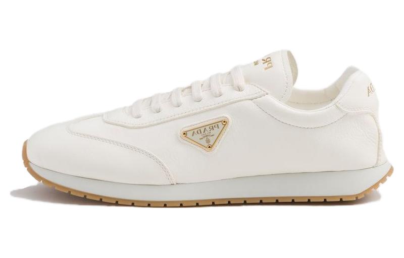 PRADA Low Top Casual Shoes Men's Ecru