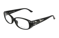DIOR - Oval Eyeglass Frames Women's Black