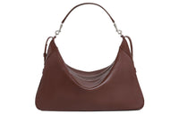 CELINE Romy Collection Soft Cow Leather Shoulder Bag, Crossbody Bag, Handbag Tubas Men's Chestnut
