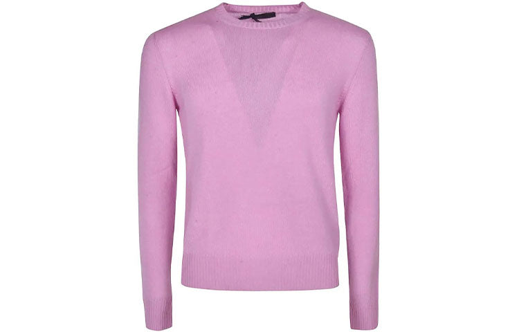 PRADA Cashmere Sweaters Men Pink