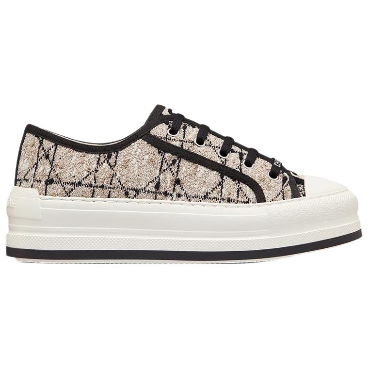 DIOR Walk'n'Dior Low Top Skateboard Shoes Women's Beige