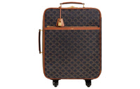 CELINE Triomphe Canvas paneled Calfskin Trim Suitcase Luggage 18 Inch Men's Tawny