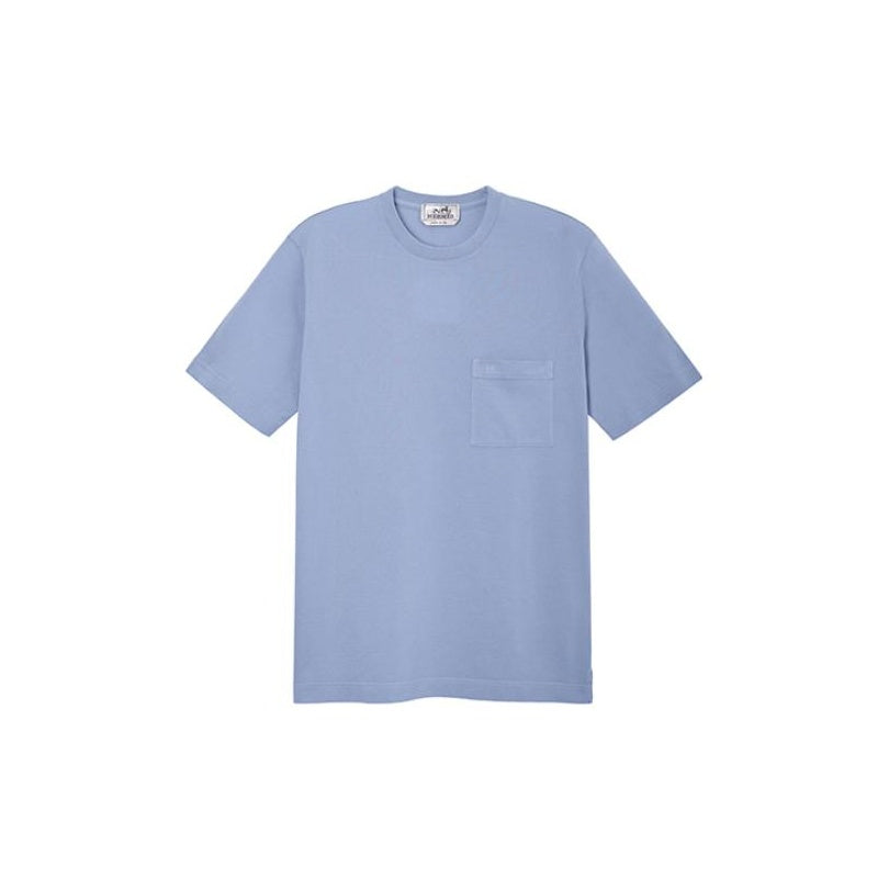 HERMES FW22 T-Shirt Men's Light Blue