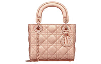 DIOR Lady Dior Sheepskin Daisie Bag Shoulder Bag Crossbody Bag Handbag Mini Women's Neon Pink