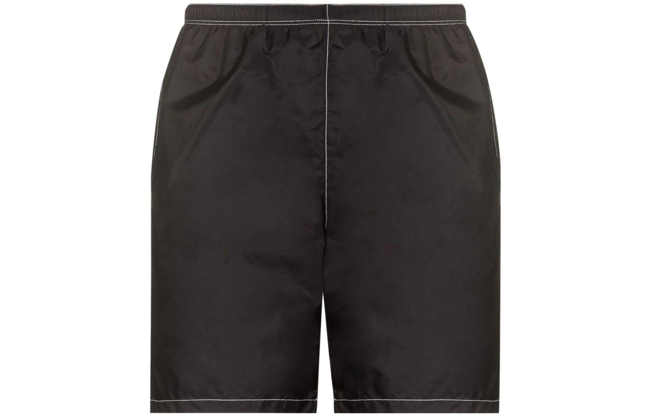 PRADA Logo plaque Swim Shorts